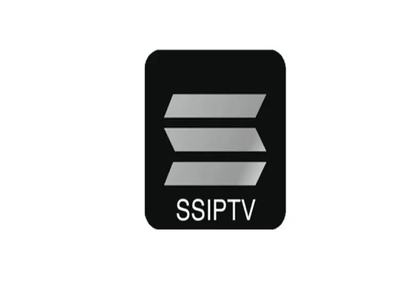 Interfaz de la aplicación SS IPTV en un televisor Samsung